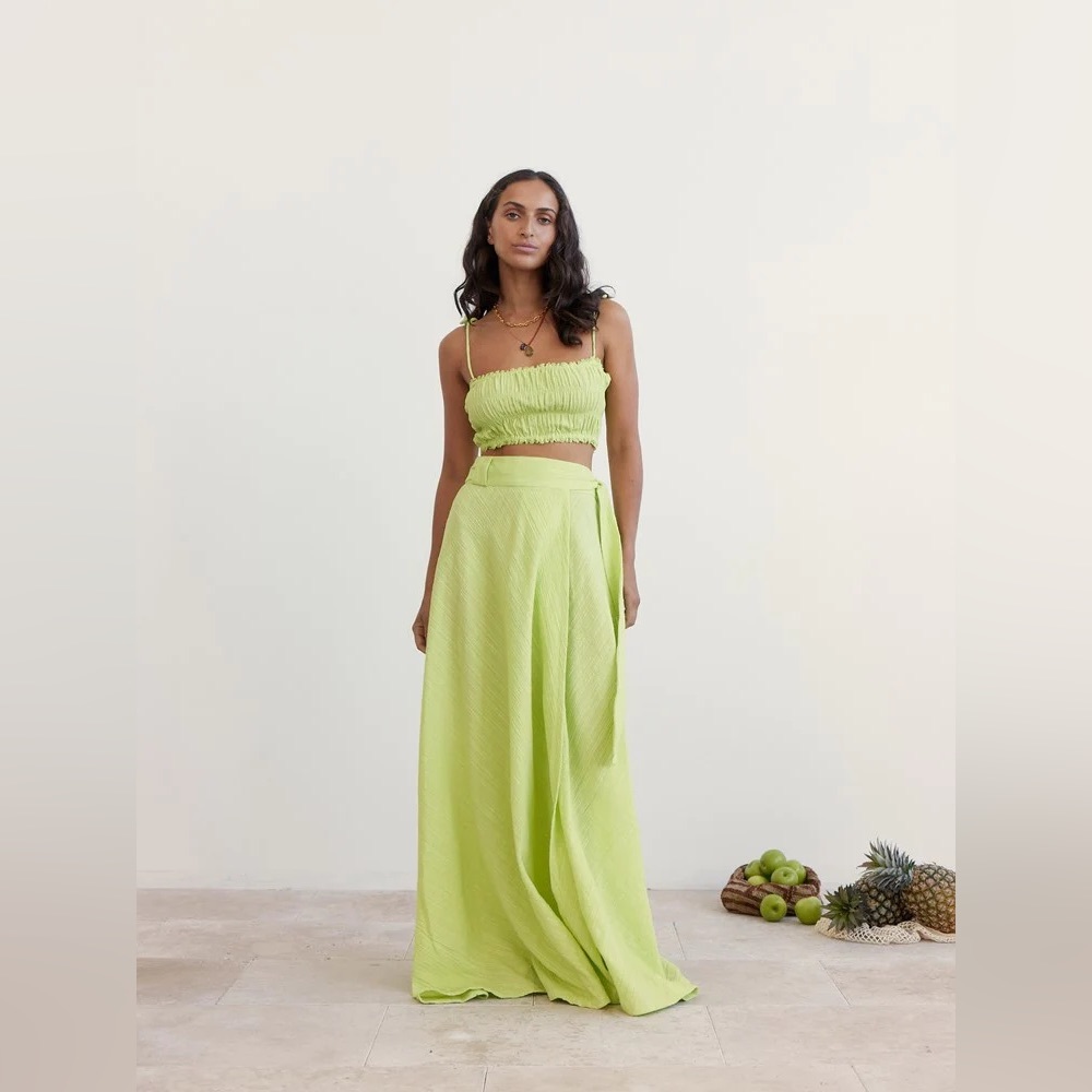 Free People Boteh Dobby full wrap skirt 2